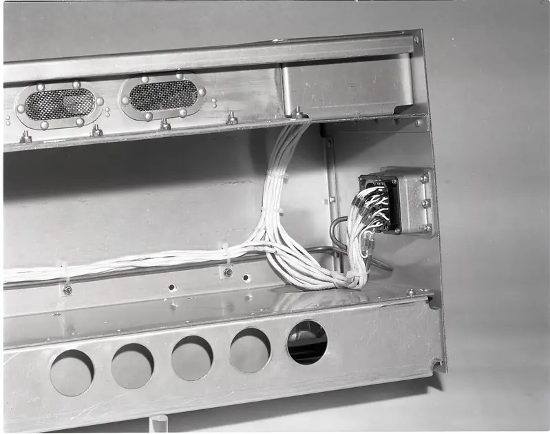 Wiring harness installed in an aircraft for a satellite data relay unit