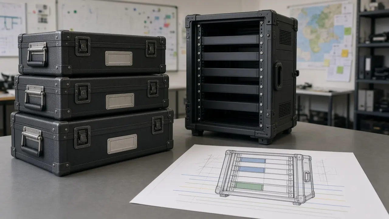 Project materials prepared for more than one site, with no readable site names