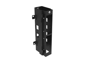 CommScope 760256557 | Unshielded Wall Mount Panel, 12 port, Black