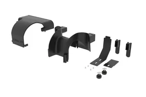 CommScope FGSB-MEXP-LP-CA | FiberGuide 4-Inch Low Profile ( 2-inch Depth ) Express Exit, 4x4, 4x6, 4x12in Black