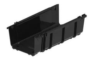 CommScope FGSB-MVAR-A | FiberGuide Expandable Straight Section, 4x4in, Black