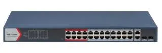 Hikvision DS-3E1326P-EI 24 Port Fast Ethernet Smart POE Switch