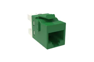 CommScope 2291216-GN | KJ-Series Modular Jack, RJ45, Cat6 Unshielded, Green