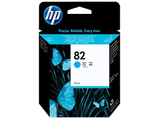 HP 82 69-ml Cyan DesignJet Ink Cartridge (C4911A) — HP product image
