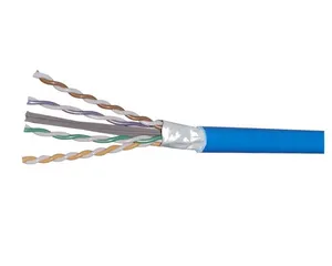 CommScope 760240218 | SYSTIMAX GigaSPEED X10D 1091SD ETL Verified Category 6A U/UTP Cable, blue jacket, 4 pair count, 1000 ft (305 m) length, reel