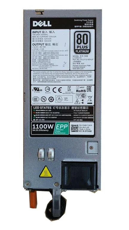 Dell L1100E-S1 1100W Power Supply