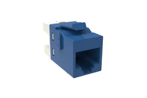 CommScope 2291217-BL | KJ-Series Modular Jack, RJ45, Cat5e Unshielded, Blue