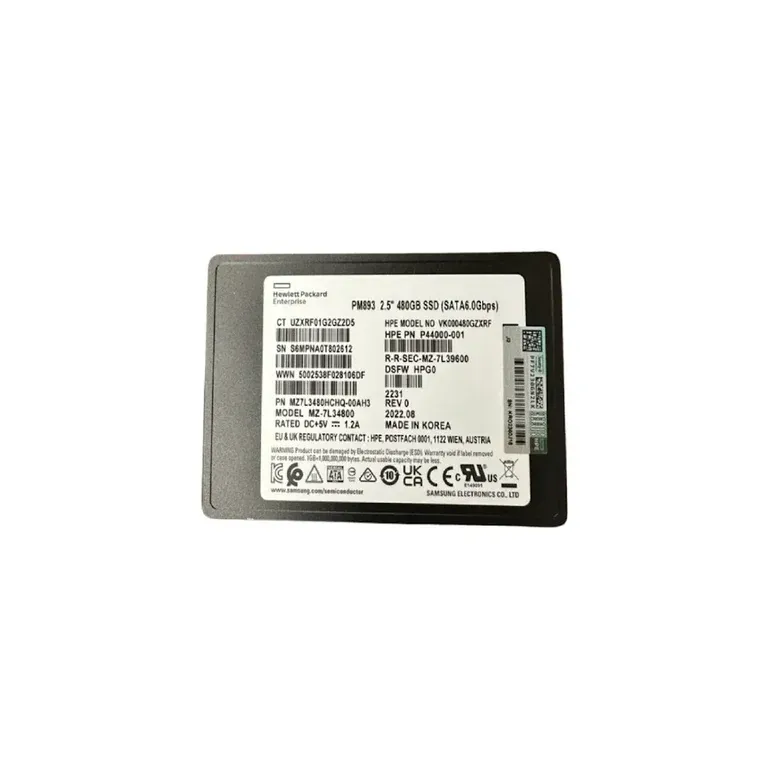 HPE P44000-001 480GB SATA SSD