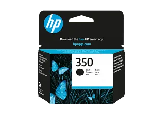 HP 350 Black Original Ink Cartridge (CB335EE) — HP product image