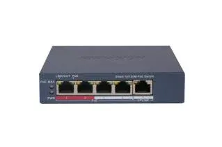 Hikvision DS-3E1105P-EI 4 Port Fast Ethernet Smart POE Switch