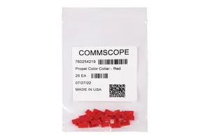 CommScope 760254219 | Propel Color Collar - Red, 25 pack