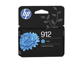 HP 912 Cyan Original Ink Cartridge (3YL77AE) — HP product image