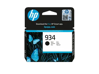 HP 934 Black Original Ink Cartridge (C2P19AE) — HP product image