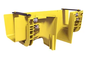 CommScope FGS-MDSP-B/I | FiberGuide Insertable Downspout, 4x6in, Yellow