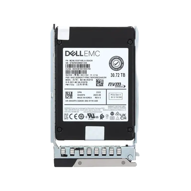 Dell H4XPX 30.72TB NVMe SSD
