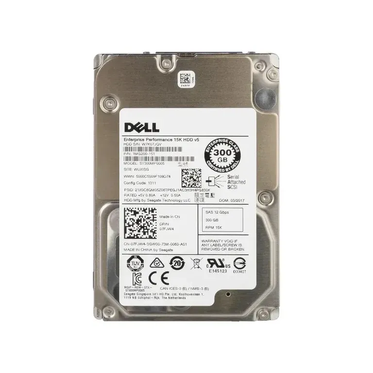 Dell 7FJW4 300GB SAS Hard Drive