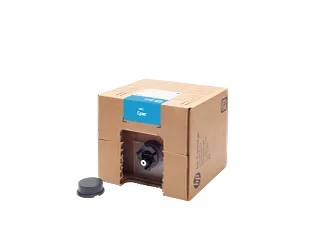 HP 873Y 3-liter Cyan Latex Ink Cartridge (4UV39A) — HP product image