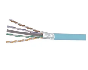 CommScope 760252823 | GigaSPEED X10D 1091SD ETL Verified Category 6A U/UTP Cable, Lt blue jacket, 4 pair count, 1000 ft (305 m) length, reel