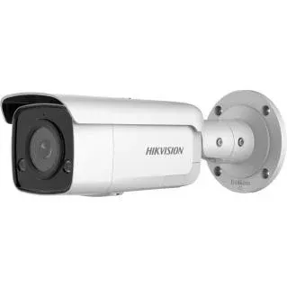 Hikvision DS-2CD2T46G2-ISU/SL 4 MP AcuSense Strobe Light and Audible Warning Fixed Bullet Network Camera
