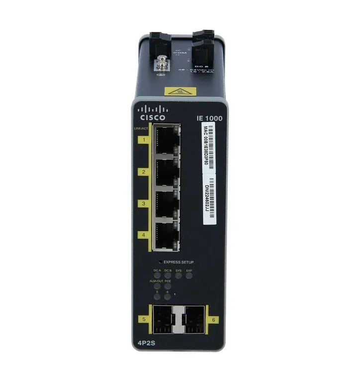 Cisco IE-1000-4P2S-LM-RF Ethernet Switch