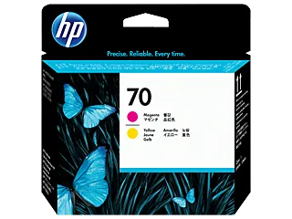 HP 70 Magenta and Yellow DesignJet Printhead (C9406A) — HP product image