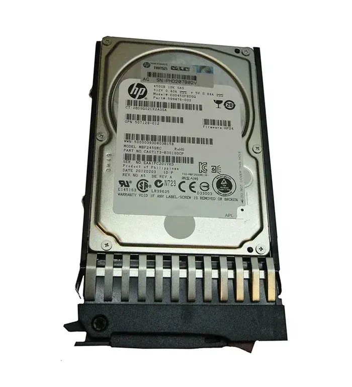HPE EG0450FBDSQ 450GB SAS Hard Drive
