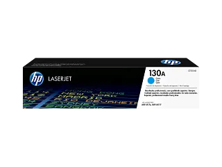 HP 130A Cyan Original LaserJet Toner Cartridge (CF351AB) — HP product image