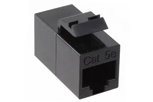 CommScope 2111121-1 | SL-Series Coupler, RJ45, Cat5e Unshielded, Black