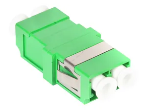 CommScope 760115246 | TeraSPEED LC-APC Duplex Low Profile Adapter, Green, Single Pack