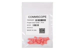 CommScope 760254221 | Propel Color Collar - Rose, 25 pack
