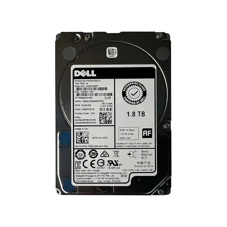 Dell VJ7CD 1.8TB SAS Hard Drive