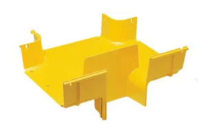 CommScope FGS-MDRT-F | FiberGuide Horizontal T with 4x6in Rear Downspout, 4x12in, Yellow