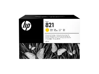 HP 821 400-ml Yellow Latex Ink Cartridge (G0Y88A) — HP product image