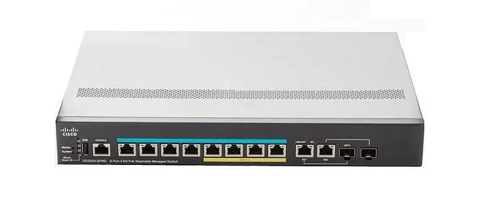 Cisco SG350X-8PMD-K9-NA 8-Port Layer 3 Switch