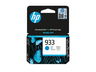 HP 933 Cyan Original Ink Cartridge (CN058AE) — HP product image