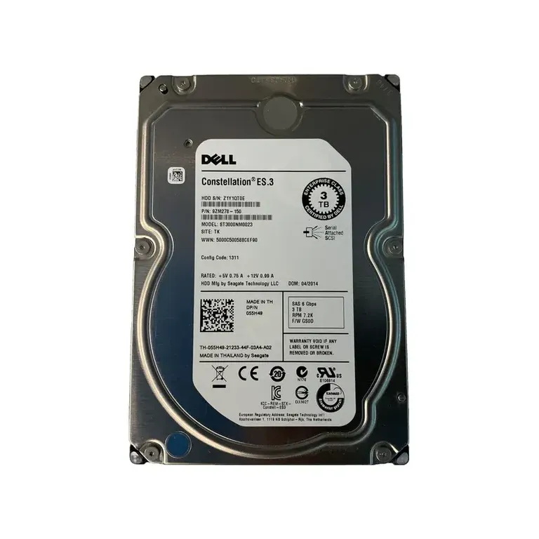 Dell 55H49 3TB SAS Hard Drive