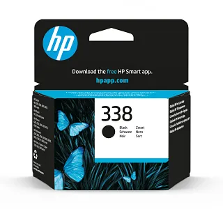 HP 338 Black Original Ink Cartridge (C8765EE) — HP product image