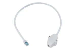CommScope 760235590 | CommScope Category 6A U/UTP Cord, LSZH , RJ45 to Ceiling connector, 1.5 ft, white