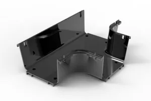 CommScope FGSB-MHRT-B | FiberGuide Horizontal T, 4x6in, Black