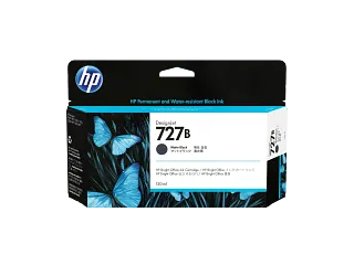 HP 727B 130-ml Matte Black DesignJet Ink Cartridge (3WX13A) — HP product image