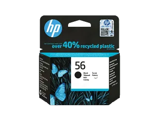 HP 56 Black Original Ink Cartridge (C6656AE) — HP product image