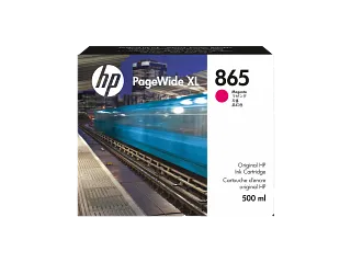 HP 865 500-ml Magenta PageWide XL Ink Cartridge (3ED83A) — HP product image