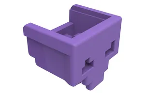 CommScope 760233874 | RJ45 Port Blocker, Violet (100 ea/pkg)