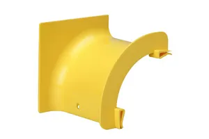 CommScope FGS-V9E44 | FiberGuide 4" deep 90° Inside Elbow, Yellow