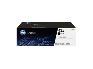 HP 43X High Yield Black Original LaserJet Toner Cartridge (C8543X) — HP product image