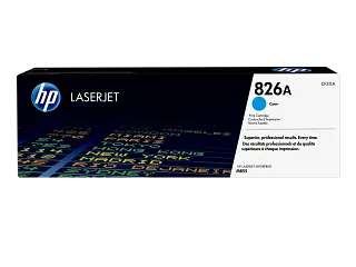 HP 826A Cyan Original LaserJet Toner Cartridge (CF311A) — HP product image