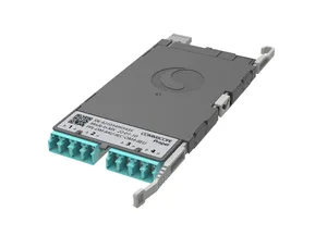 CommScope 760252335 | Propel ULL Multimode OM4 MPO-08 Distribution Module, 4 duplex LC to 1X8f MPO/APC non-pinned, Method B Enhanced