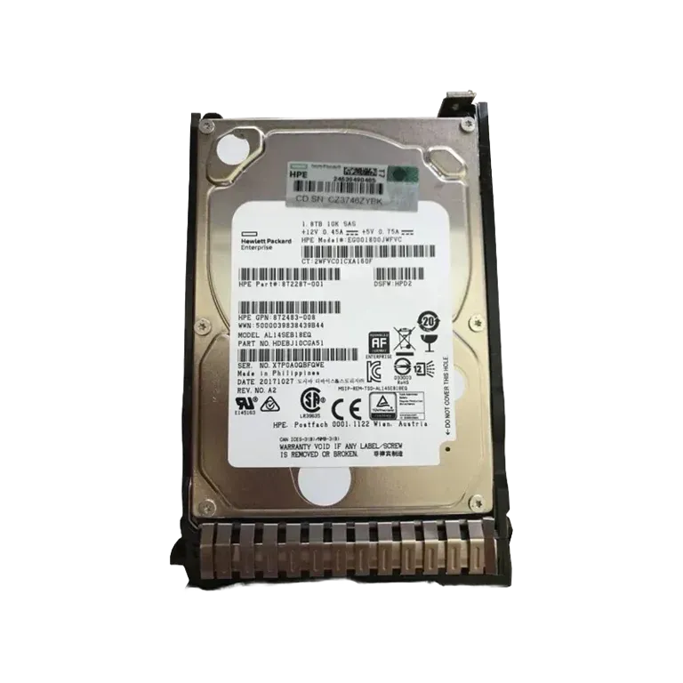 HPE 872483-008 1.8TB SAS Hard Drive