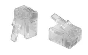CommScope 6-569453-2 | Modular Plug, 6P/6C, unshielded, round, 6-position, category 3, 500 pcs