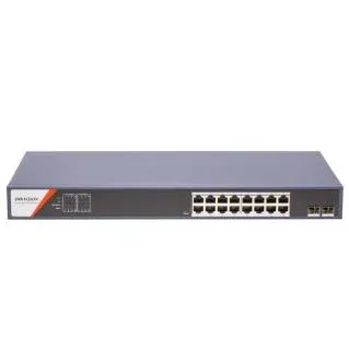 Hikvision DS-3E1518P-SI-16P2F 16 Port Gigabit Smart POE Switch
